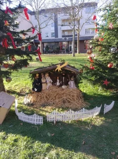 Foto der Krippe auf der Borsigallee Brüser Berg